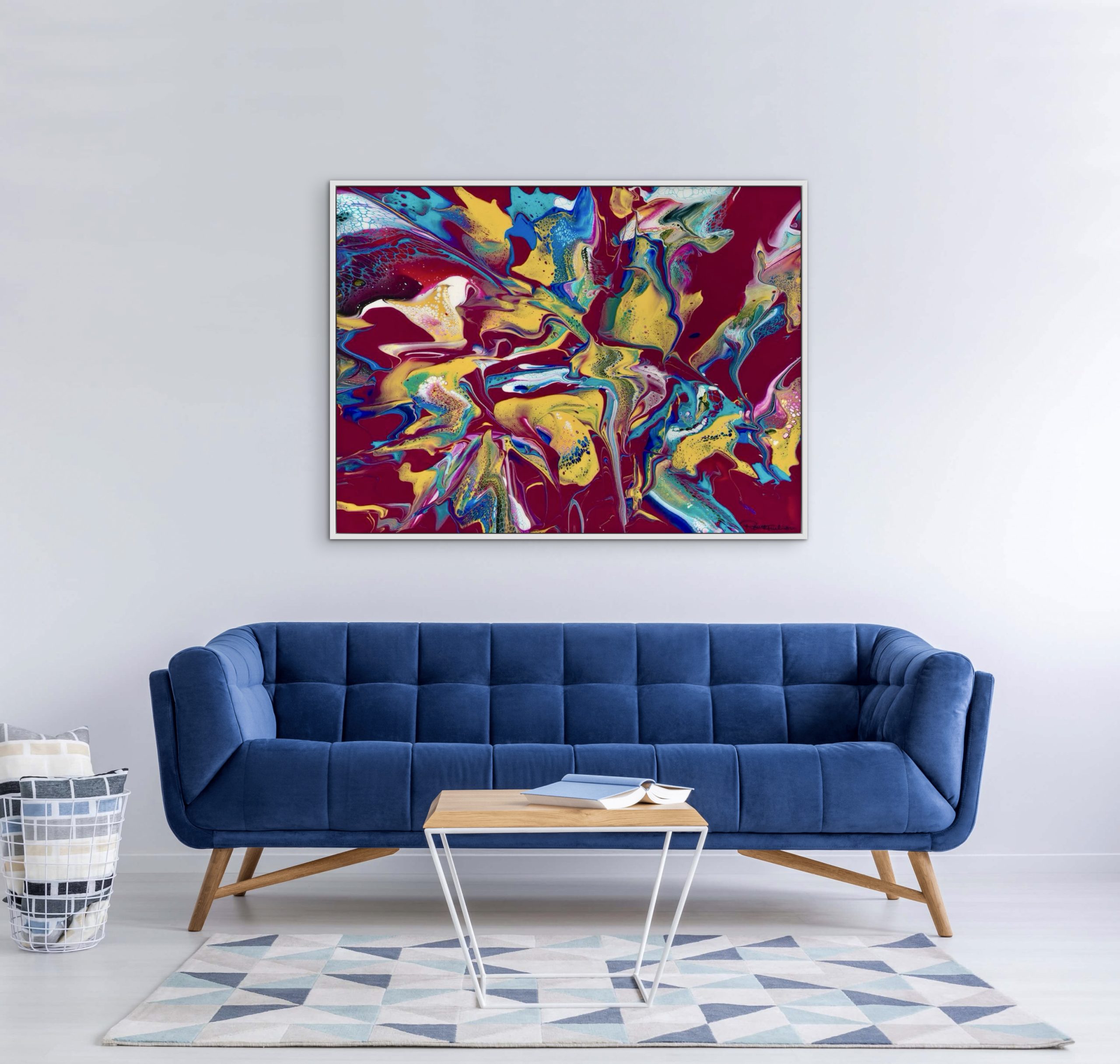 Flamenco Original Painting by London Based artist Roma Finlinson