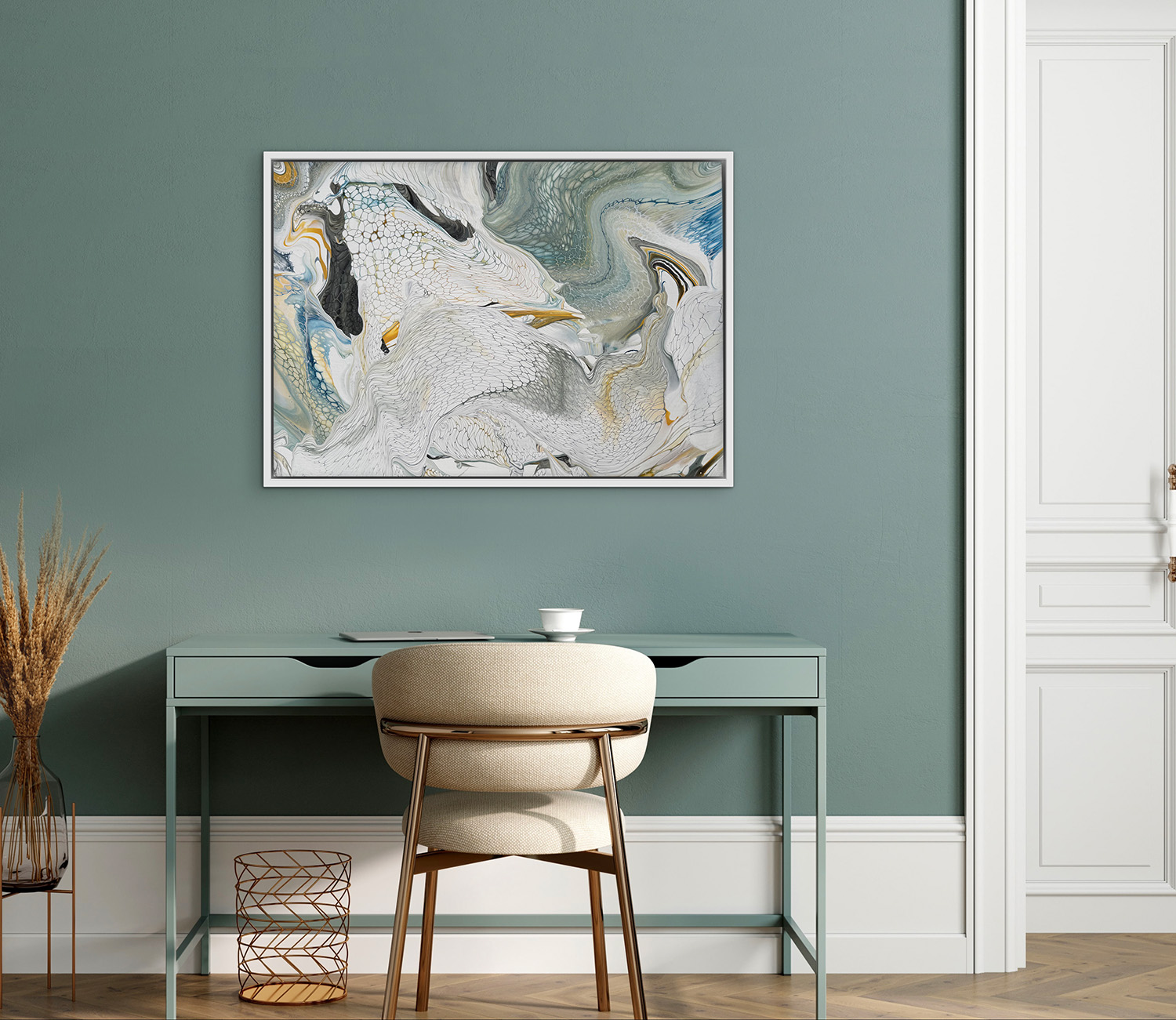 Serenity 08 Original Painting by London Based artist Roma Finlinson